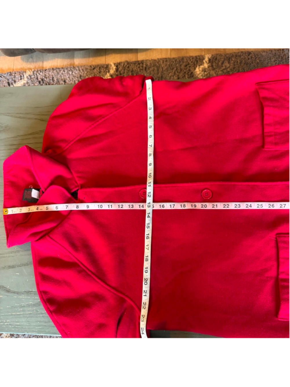 Women's Chilling Adventures of Sabrina Red Coat, Size 2X, Black Lining - Picture 10 of 12